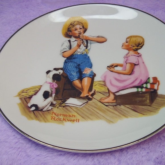 Norman Rockwell Collector Plate - Picture 5 of 6